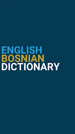 English : Bosnian Dictionary Screenshot 0