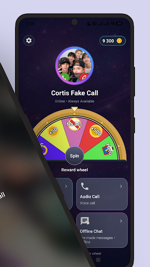 Cortis Fake Video Call & Chat Screenshot 1