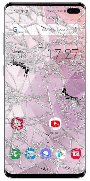 Broken Screen Realistic Effect Prank Screenshot 0