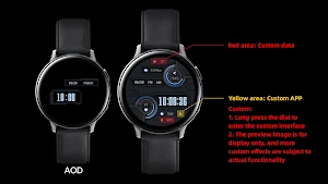 Blue Anomaly For Wear OS Screenshot 0