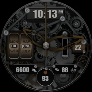 W-Design WOS039 Watch Face Screenshot 2