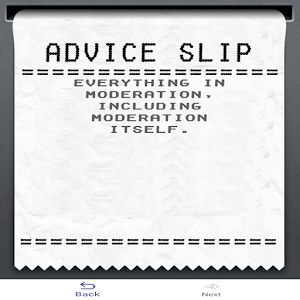 Daily Advice Screenshot 1