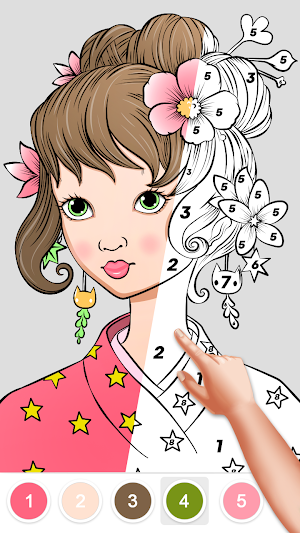 Color By Number - Coloring Book Screenshot 1