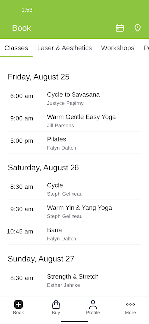 Oranj Fitness Screenshot 1