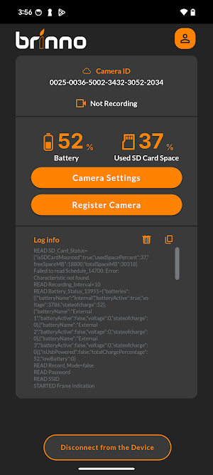 TLC5000 BLE Screenshot 1