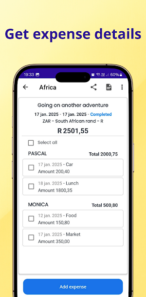 ShareApp Expense Manager Screenshot 1