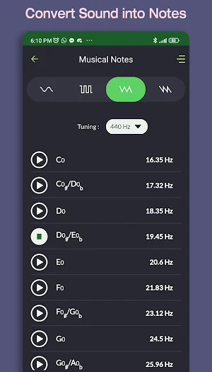 Soundwave : Meter & Generator Screenshot 3