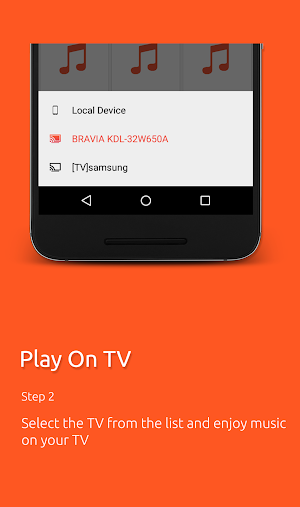 TuneCast DLNA Music Player Screenshot 2