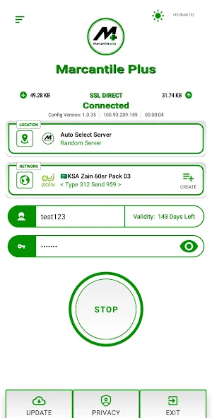 Marcantile Plus Screenshot 1