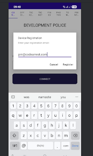 Mobile Enforcement Screenshot 0