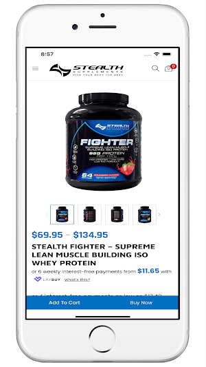 Stealth Supps Screenshot 2