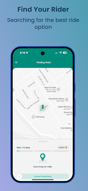 Waslni - Book Your Ride Easily Screenshot 3