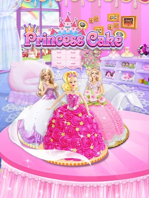 Princess Cake - Sweet Trendy Desserts Maker Screenshot 0
