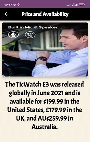 ticwatch e3 guide Screenshot 2