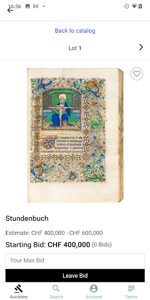 Beurret Bailly Widmer Bidding Screenshot 2