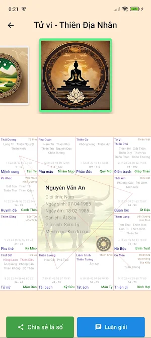 AI Lá số Screenshot 3