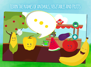 Animals & fruits -  game for toddlers from 1 year Screenshot 3