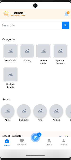 Quick Shopping Mart Screenshot 0