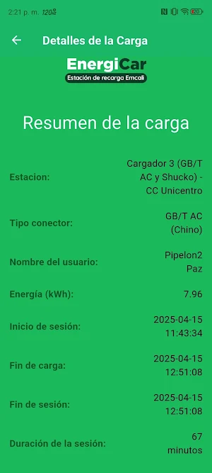 EnergiCar Screenshot 3