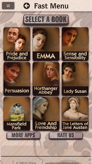 Jane Austen Complete Books Screenshot 0