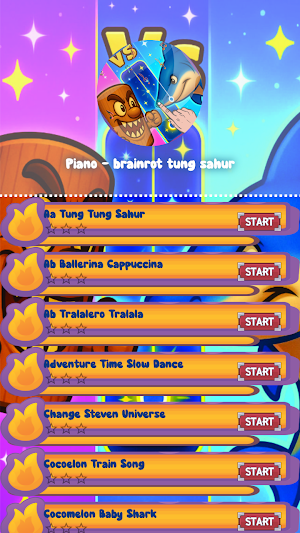Piano - brainrot tung sahur Screenshot 0