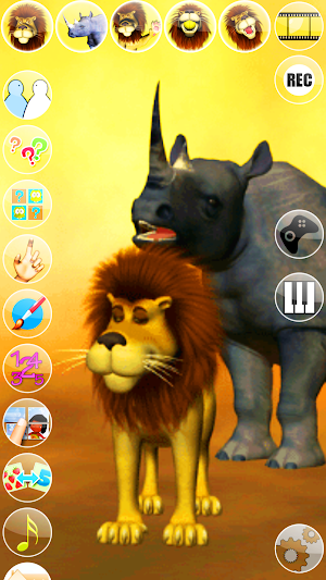 Talking Luis Lion Screenshot 2