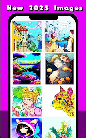 Color By Number For Adult Game Screenshot 1