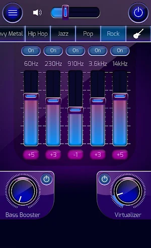 Best Equalizer, Bass Booster & Virtualizer Screenshot 2