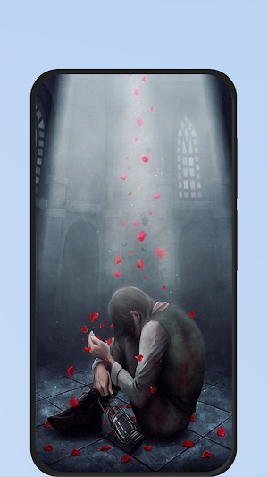 sad photo Screenshot 1