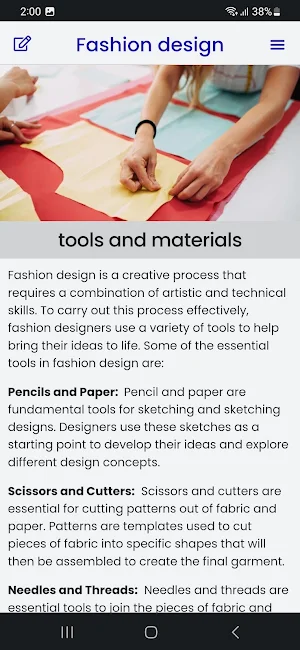 Fashion Design Course Screenshot 3