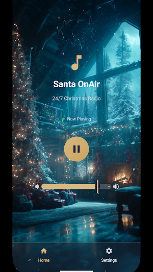 Santa OnAir - Christmas Radio Screenshot 0