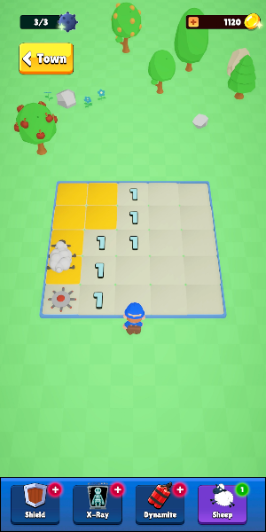 Minefield Adventure Screenshot 2