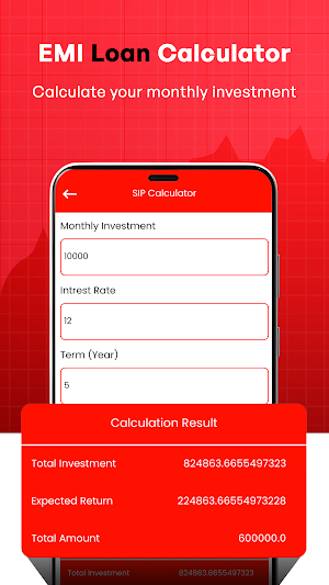 LoanMate – EMI Loan Calculator Screenshot 3