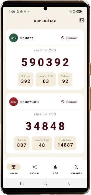 หวยลาว – ผลหวย สถิติ Screenshot 0
