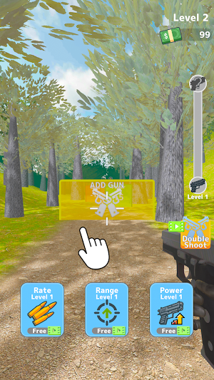 Gun Fighter Run Screenshot 1