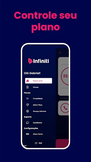 Infiniti - Operadora Virtual Screenshot 2