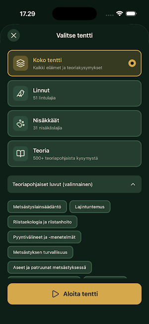 Metsästäjä Screenshot 1