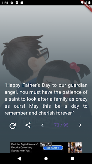Father's Day  Quotes, Messages Screenshot 1
