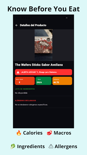 Calori: Food & Health Scanner Screenshot 0