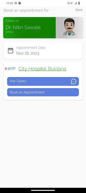 City Hospital Buldana Screenshot 1