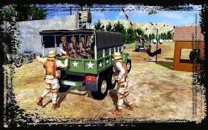 Army Truck Simulation 2018 : Best truck games Screenshot 1