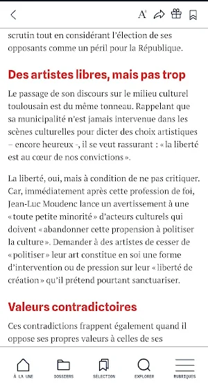 Mediacités Screenshot 1