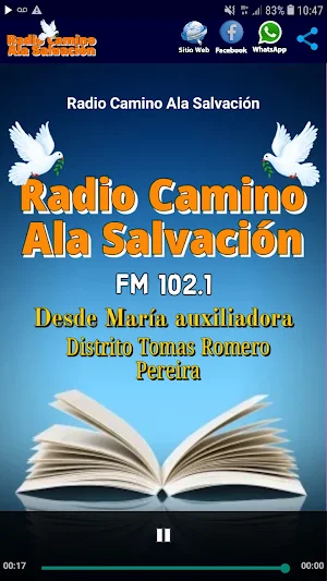 Radio Camino ala Salvación Screenshot 1