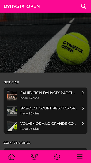 DYNVSTX PADEL OPEN Screenshot 0