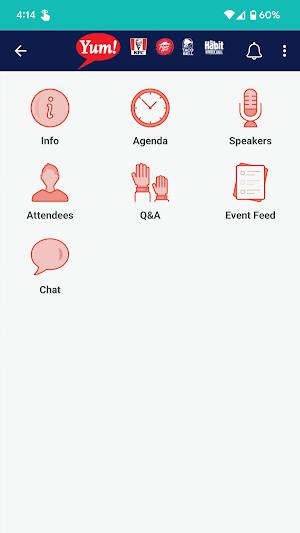 Yum! Meetings & Events Screenshot 2