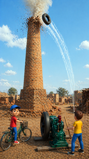 Tire Launcher Hit – Viral Jump Screenshot 1