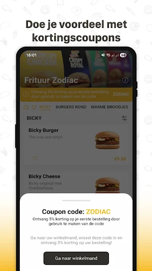 Frituur Zodiac Keiberg Screenshot 3