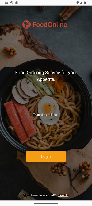 FoodOnline | Food Delivery Screenshot 0