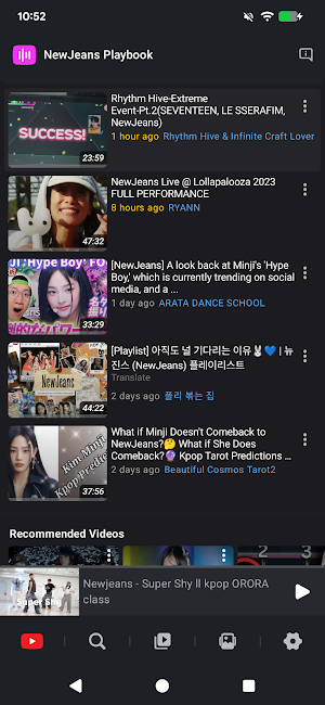 NewJeans Playbook Screenshot 0