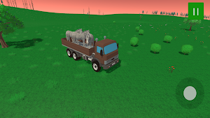 Zebra Transport Truck Sim 3D Screenshot 1